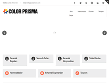 Tablet Screenshot of colorprisma.com
